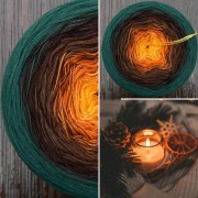 Příze Čarovné klbko, (3n), 1000m, Candle II