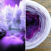 Příze Čarovné klbko, (3n), 1000m, Winter Creak III