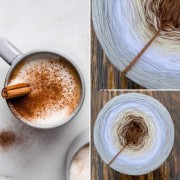 Příze Čarovné klbko, (3n), 1000m, Cappuccino II