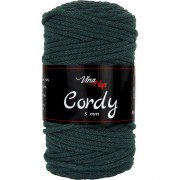 Příze Cordy, 5mm, 8157, lesní zelená (Doprodej šarže)