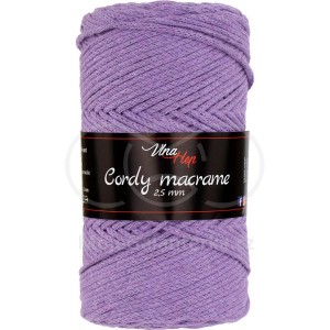 Příze Cordy Macrame, 8051, světle fialová