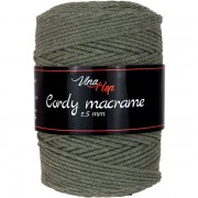 Příze Cordy Macrame, 8164, khaki zelená