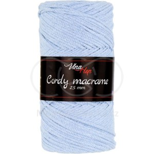 Příze Cordy Macrame, 8422, světle modrá