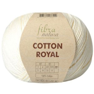 Příze Cotton Royal, 18-702, smetanová