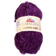 Příze Dolphin Baby, 80328, tmavě fialová