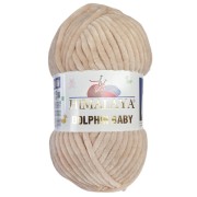 Příze Dolphin Baby, 80373, bílá káva