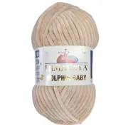 Příze Dolphin Baby, 80373, bílá káva