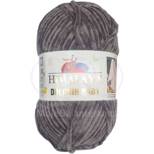 Příze Dolphin Baby, 80382, tmavě šedá