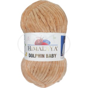 Příze Dolphin Baby, 80390, světle hnědá