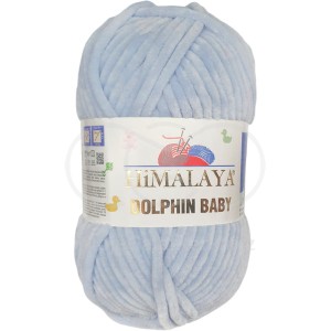 Příze Dolphin Baby, 80391, světlá modrošedá