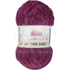 Příze Dolphin Baby, 80393, sytá fialová
