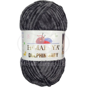 Příze Dolphin Baby, 80394, antracit (uhlově šedá)