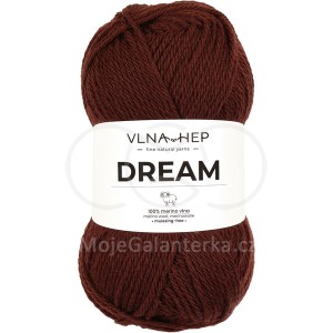 Příze Dream, 152940, Bitter Chocolate