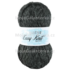 Příze Easy Knit, 52180, tmavě šedá (grafit)