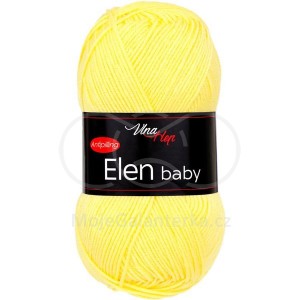 Příze Elen Baby, 41244, žlutá světlá