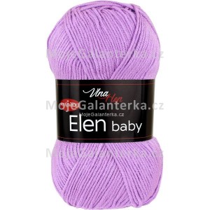 Příze Elen Baby, 4055, světle fialová