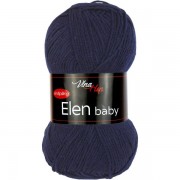 Příze Elen Baby, 4121, tmavě modrá