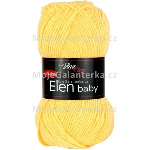 Příze Elen Baby, 4186, žlutá