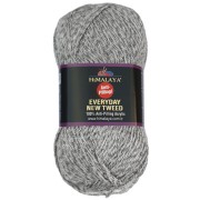 Příze Everyday New Tweed, 75111, šedá
