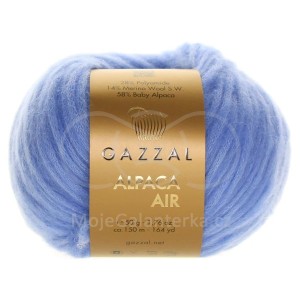 Příze Alpaca Air, 102, nebeská modrá