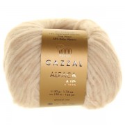 Příze Alpaca Air, 71, bílá káva