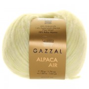 Příze Alpaca Air, 91, smetanově zelenkavá