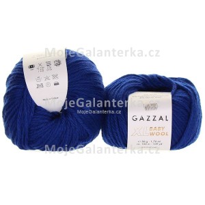 Příze Baby Wool XL, 802, tmavě modrá