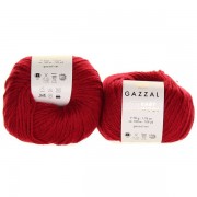 Příze Baby Wool XL, 816, tmavě červená