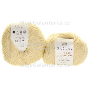 Příze Baby Wool XL, 829, ecru
