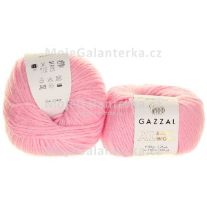 Příze Baby Wool XL, 836, světle růžová