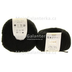 Příze Baby Wool, 803, černá