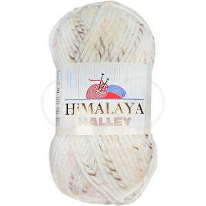 Příze Halley, 78014, krémová hnědo oranž