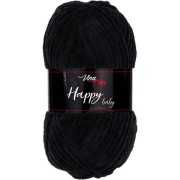 Příze Happy Baby,  4001, černá