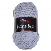 Příze Jeans Big, 8232, středně šedá