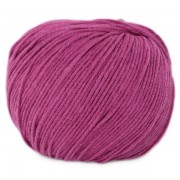 Příze Jeans, (Vlna-Hep), 8048, purpurová (fialovo růžová)