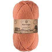Příze Melange Wool,  K784, tmavě lososová