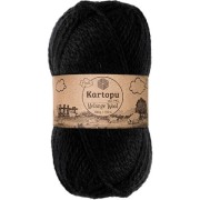 Příze Melange Wool,  K940, černá