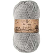 Příze Melange Wool, K1000, světle šedá