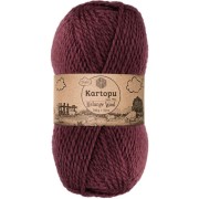 Příze Melange Wool, K1707, bordo