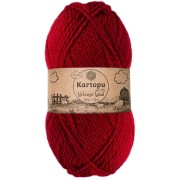 Příze Melange Wool, K2117, červená vínová