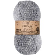 Příze Melange Wool, K9001, modrý melír