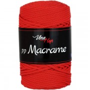 Příze PP Macrame, 2mm, 4008, červená