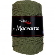 Příze PP Macrame, 2mm, 4164, khaki zelená Příze PP Macrame, 2mm, 4164, khaki zelená