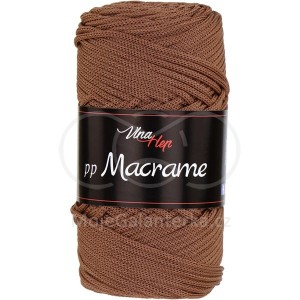 Příze PP Macrame, 2mm, 4207, hnědá