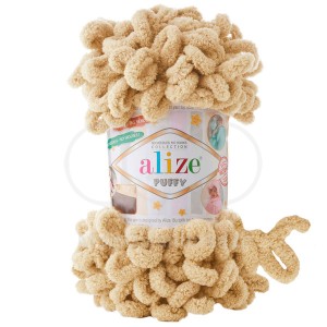 Příze Puffy,  95, písková