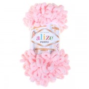 Příze Puffy,  340, lososová