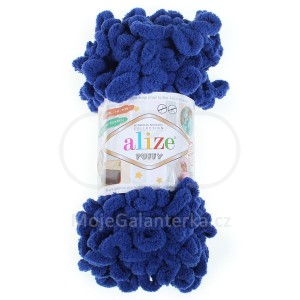 Příze Puffy, 360, tmavě modrá