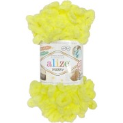 Příze Puffy,  552, neon žlutá