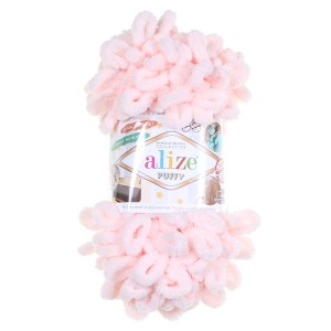 Příze Puffy,  639, světle růžová