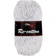Příze Re-cotton, 81026, světle šedá